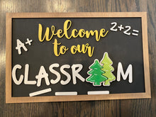 Load image into Gallery viewer, Welcome to our classroom interchangeable