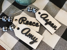 Load image into Gallery viewer, Stocking Name Tags