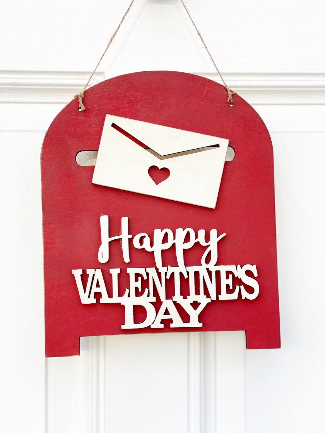 Happy Valentine’s Day Mailbox Mini Door Hanger